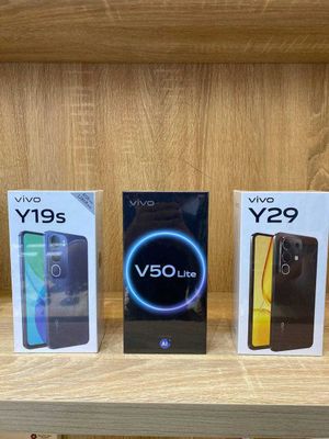 Новый Vivo Y19S, Y29, V50 Lite C годовой официальной гарантией