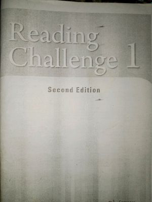 Reading Challenge inglizcha reading kitob