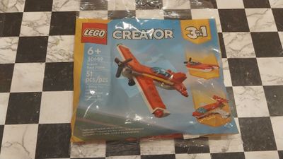 Игрушка конструктор Lego 3в1 самолет / лодка / катер. Iconic Red Plane