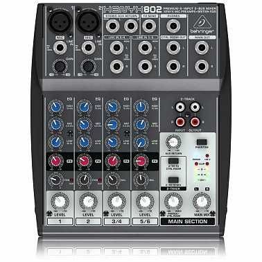 Микшерный пульт BEHRINGER XENYX 802