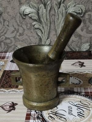 Продается бронзовая ступка