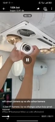 wifi smart camera uy va ofis uchun kamera iCSee IP Kamera: Uy va ofi