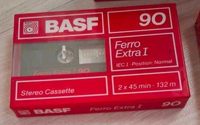 Аудио кассета для кассетного магнитофона "BASF"