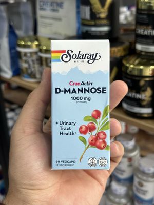 Solaray D-Mannose 1000 mg 60 капсул