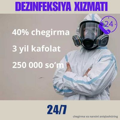 Dezinfeksiya Dizinfeksiya Dezenfeksiya klapa klop tarakan chayon ilon