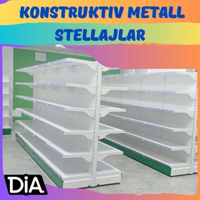 Полка стеллаж металлический, raf tokchasi, dokon metall tokcha