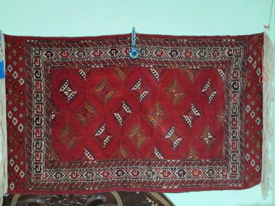 turkman gilami 100 yillik