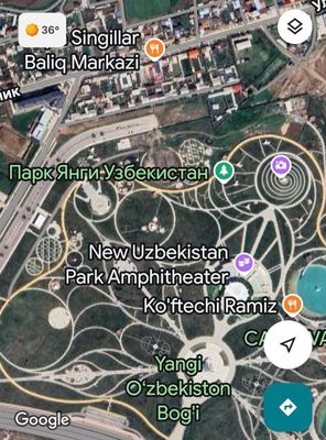 Земля Участок 11 Соток Парк Новый Узбекистан / Новый Ташкент
