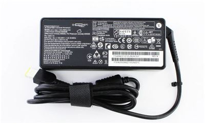 Блок питания для ноутбуков LENOVO 20V 3.25A USB прямоугольный штекер