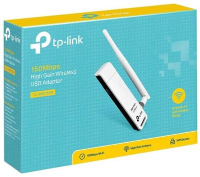 TP LINK Wn722 USB-адаптер для Wi-Fi — Высокого Усиления с Поддержкой!