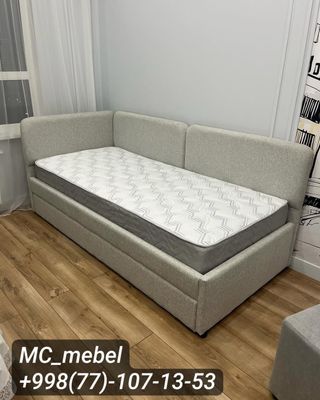 Детская мягкая уголовая кровать