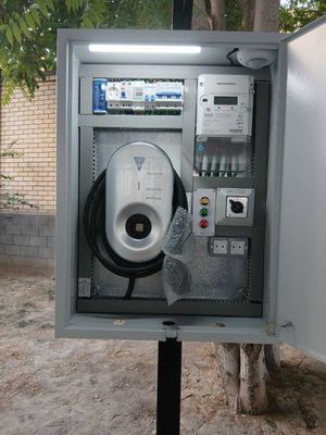 Электромобиль зарядка установка