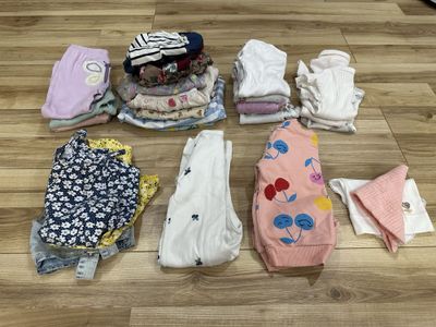 Очень большой пакет детской одежды в илеальном состоянии