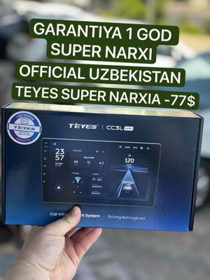 Fakar Teyes zor CC3L wifi original 2/32 1yil garantiya nasiya bor