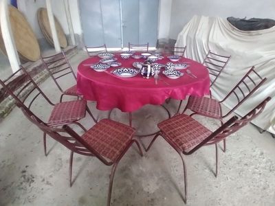 Toʻy va marosimlar uchun Stol -stul,idish- tovoq
