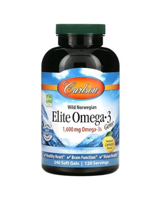 Elite Omega-3 Gems,240капс,1600мг,ОРИГИНАЛ100%