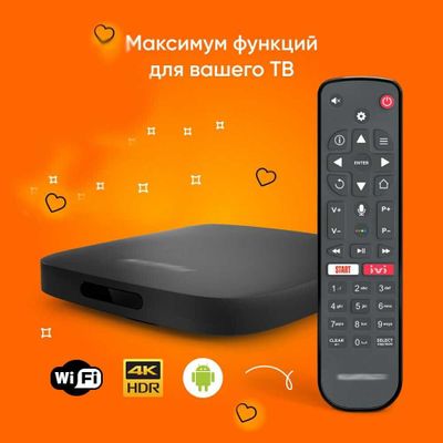 smart TV BOX Приставка с VIP подпиской IPTV LIBERTY