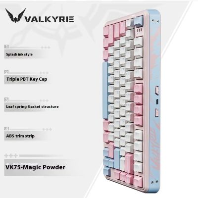[Клавиатура] VALKYRIE VK75 Проводной USB-A, Bluetooth 5.1,безпроводно