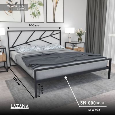 LAZANA metall krovat modeli