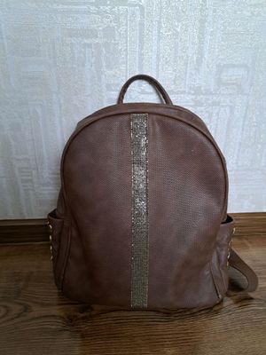 портфель коричневый