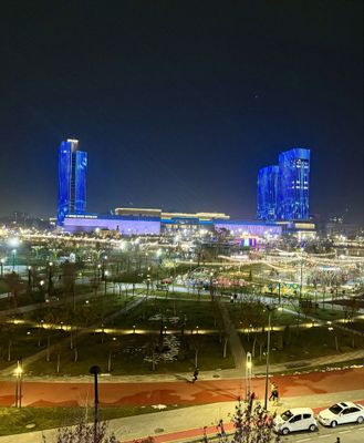 Tashkent City Bulvard премиум с видом 100% на парк 120.м