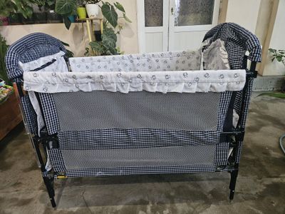 Кровать детская с колыбелью