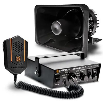 Serena lamphus SoundAlert 100W Emergency Police Siren Kit
