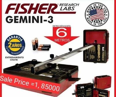 металлоискатель Gemmini fisher 3