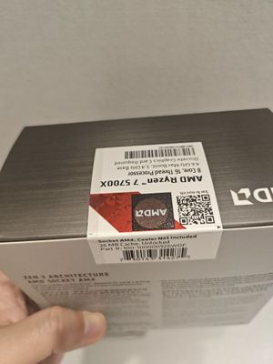 AMD Ryzen 7 5700X BOX new