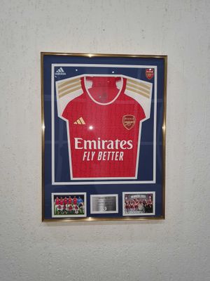 Футболка АРСЕНАЛА в рамке. Сезон 2023/24 г (ARSENAL T-shirt in frame).