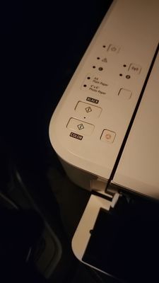 Canon printer ishlatilmagan karopkasidan ochib qoyilgan