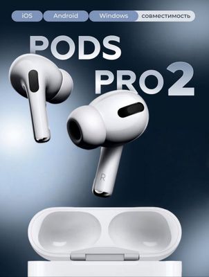Airpods pro 2 ANC, simsiz quloqchin,безпроводные шаушники.Dastavka bor