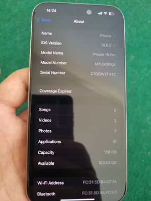 Iphone 15pro 128gb