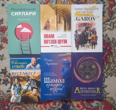 Badiiy kitoblar toplami sotuvda