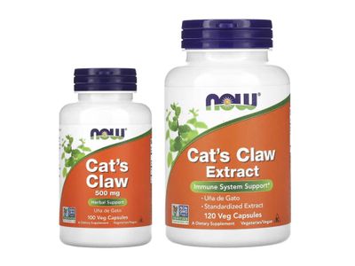 NOW Foods экстракт кошачьего когтя NOW Cat's Claw Extract Cats Claw