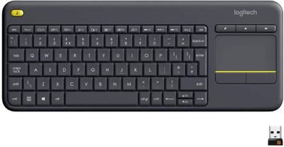 Беспроводная клавиатура с сенсорной панелью Logitech Wireless K400