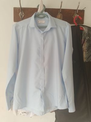 Erkaklar ko'ylagi, klassik, Slim Fit, uzun yengli