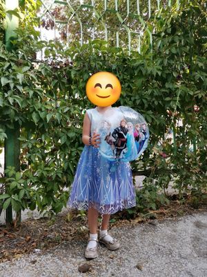 Платье Эльзы из Холодное Сердце, на 3-5 лет