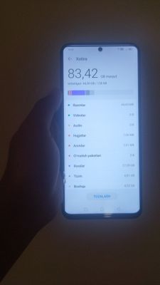 HONOR X8 a, Xotirasi 128 GB