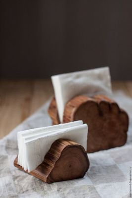 Handmade yog‘och salfetnica – tabiiy va ekologik