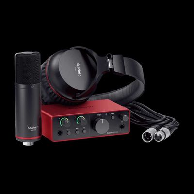 Focusrite Audio Interface Scarlett Solo Studio 4th Gen