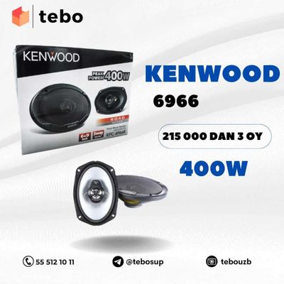 Kenwood KFC-6966R 400W kalonkalari Muddatli to'lovga