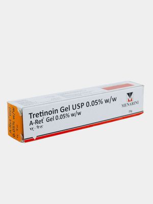 Tretinoin Gel USP 0.05%, menarini 0,05%, USP A-Ret, 20 g