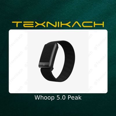 Новый • Фитнес Браслет • Whoop 5.0 Peak • 1 - Год Подписка • Доставка