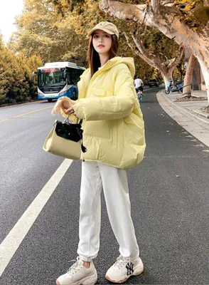 женская куртка женский пуховик для подростков М