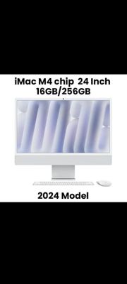 IMAC M4 24 Silver 8 core GPU 16/256 новый запечатенный из США