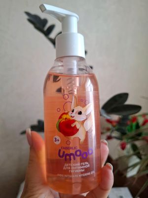 Детский гель для интимной гигиены Umooo 3+