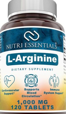 Л Аргинин l arginine 1000mg 120t USA
