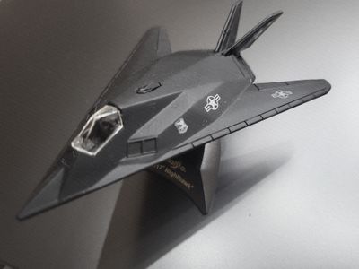 F-117 Модель бомбардировщика-невидимки