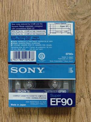 Аудиокассеты Sony Japan EF90.